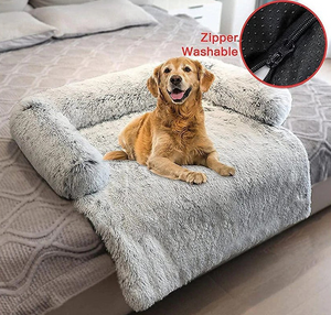 Calming furniture protector pet bed - Large