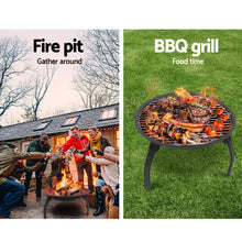 Load image into Gallery viewer, Portable BBQ fire pit
