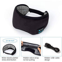 Load image into Gallery viewer, Bluetooth Relaxation mask - Black
